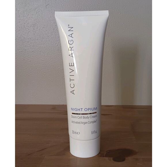 ACTIVE ARGAN Night Opium Stem Cell Body Cream 8.4oz NEW SEALED - Picture 1 of 3